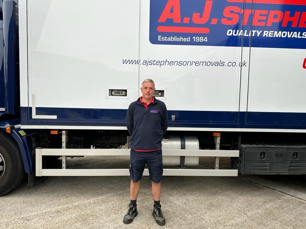 House removals AJ Stephenson Removals team in Billericay