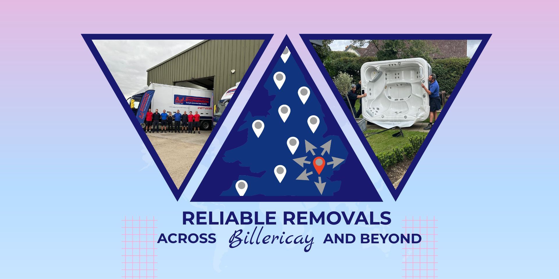 Reliable Removals Across Billericay and Beyond