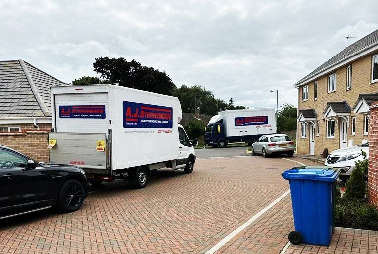 House removals in Billericay Essex AJ Stephenson Removals