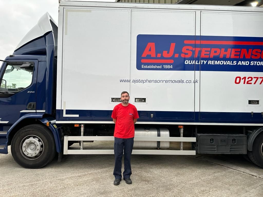 House removals AJ Stephenson Removals team in Billericay