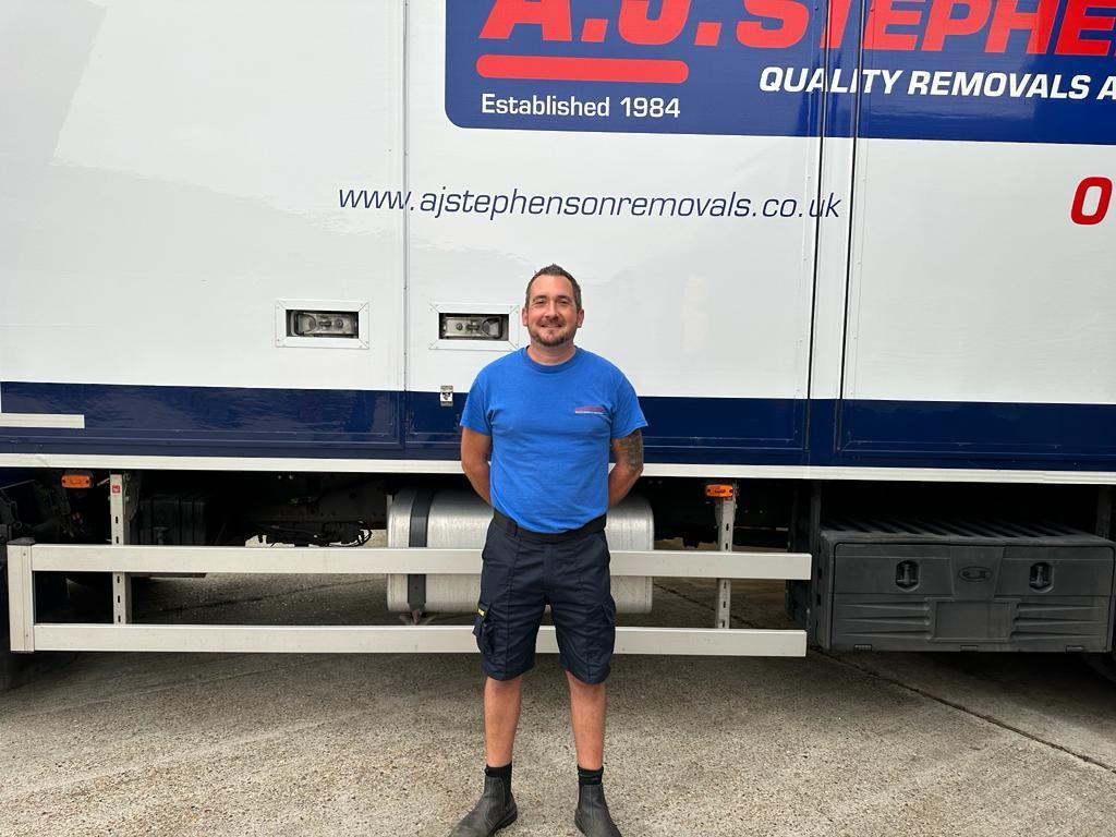 House removals AJ Stephenson Removals team in Billericay