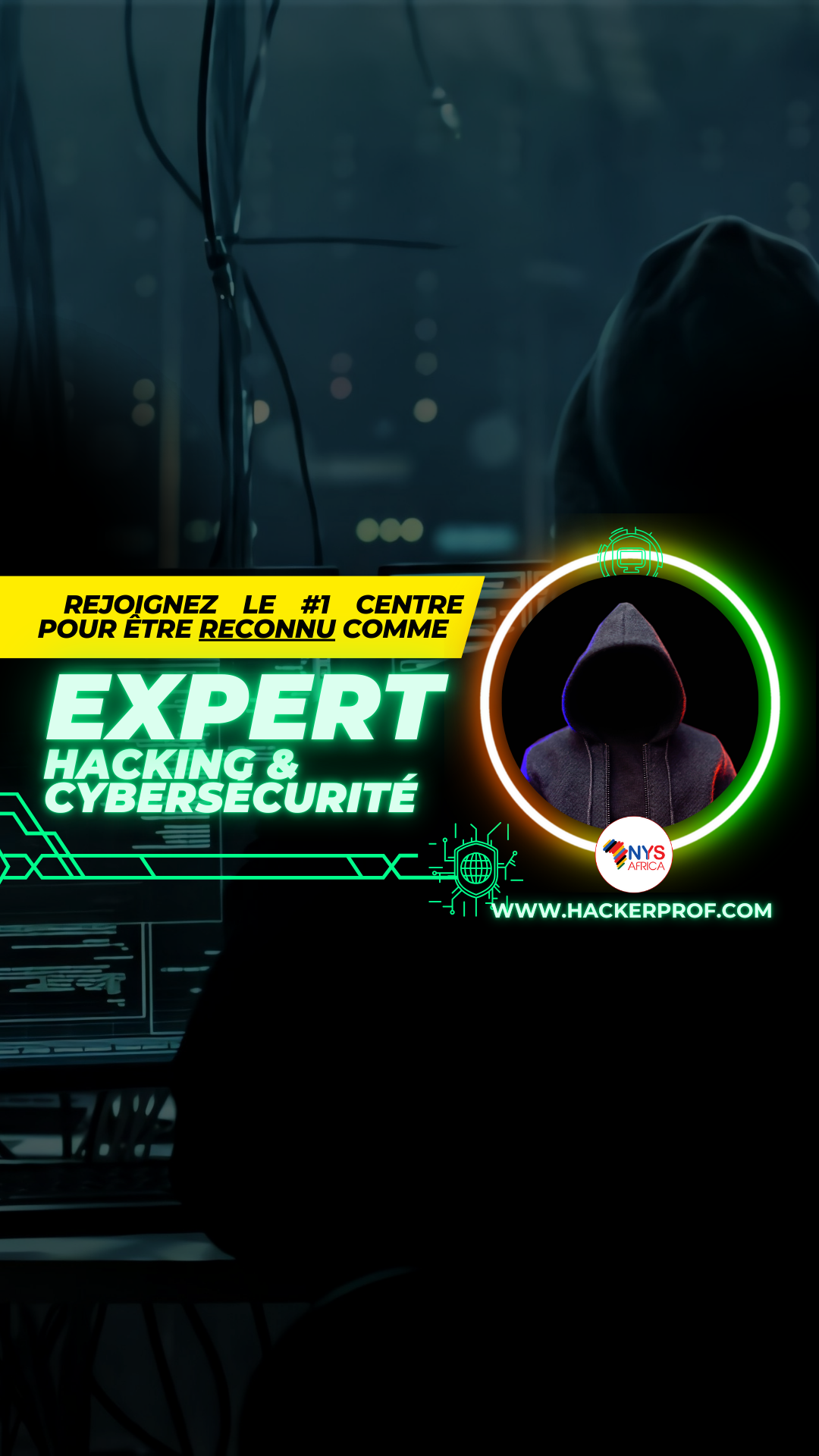 Inscrivez vous a Expert avec Certification Américaine Hacker