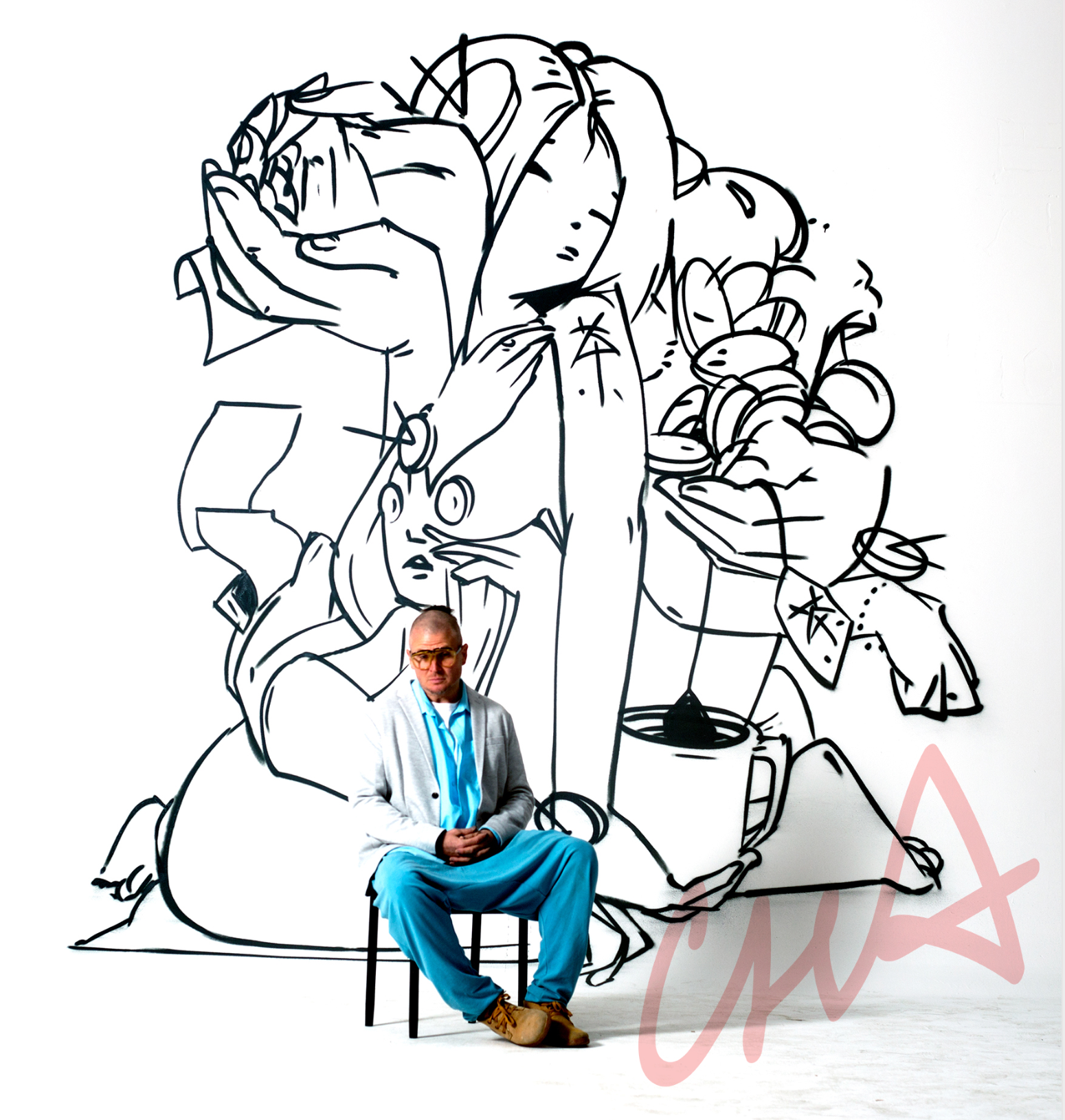 Chase-Cha-Canadian-visual-artist-post-livestream-in-Ningbo-China-2023