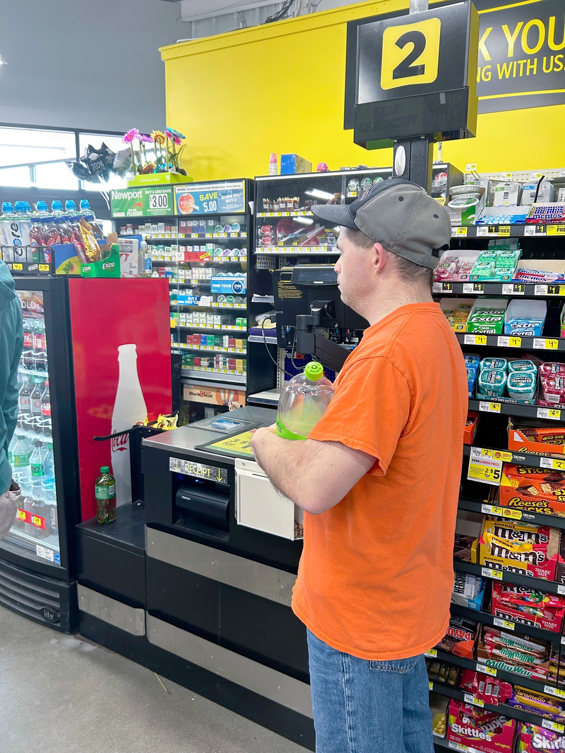 Rhett S. at Dollar General buying gardening supplies (2026)