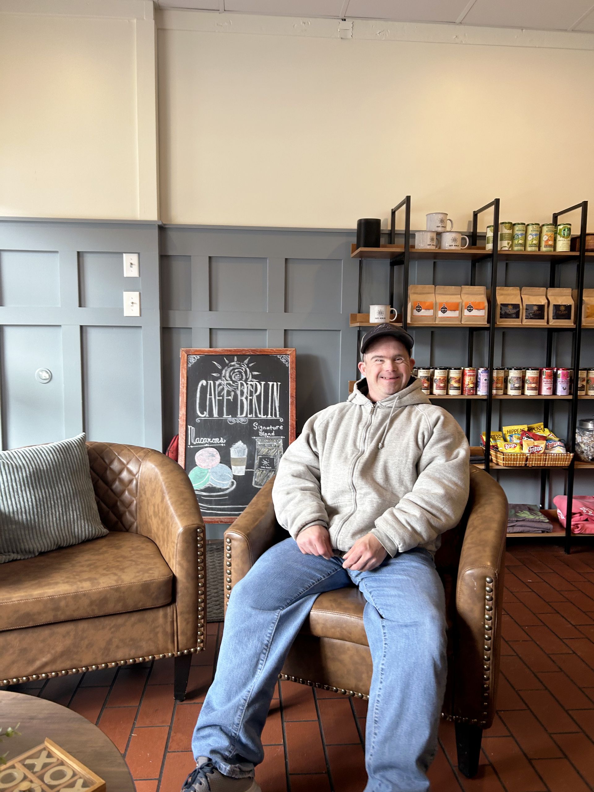 Rhett S. at cozy coffee shop. (2026)