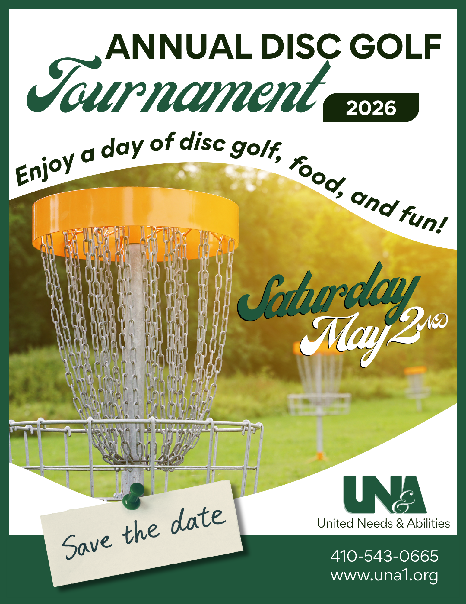 Disc Golf Tournament STD 2026