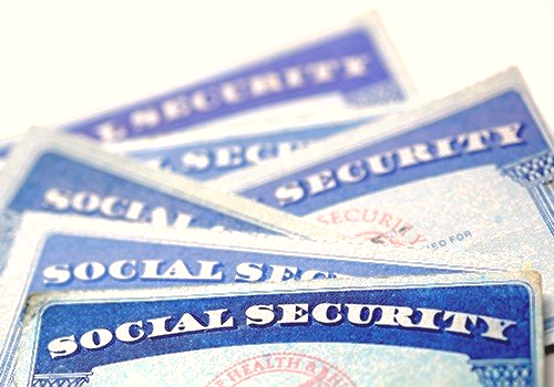 Multiple Social Security Cards Image