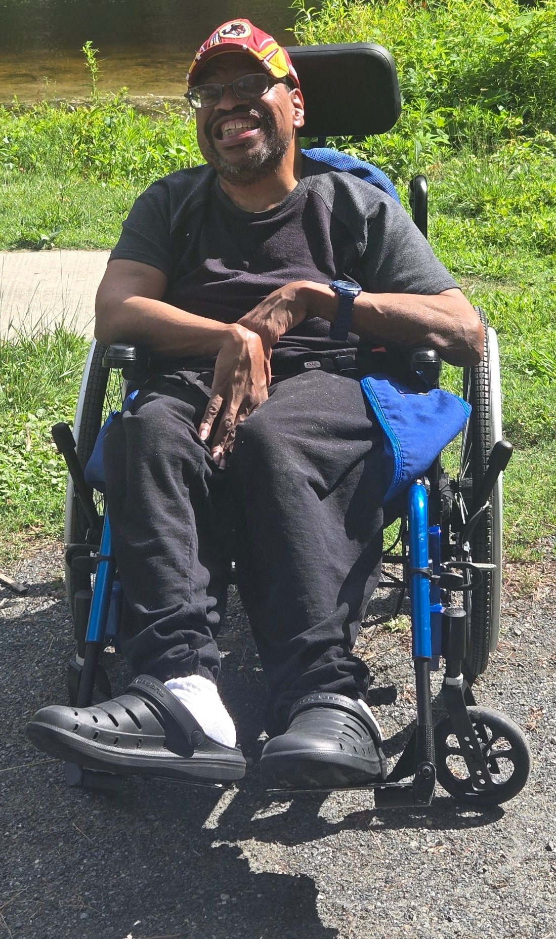Jeff enjoying park time! 2025