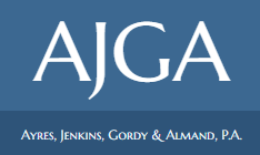 Logo of the law firm of Ayres Jenkins Gordy & Almand