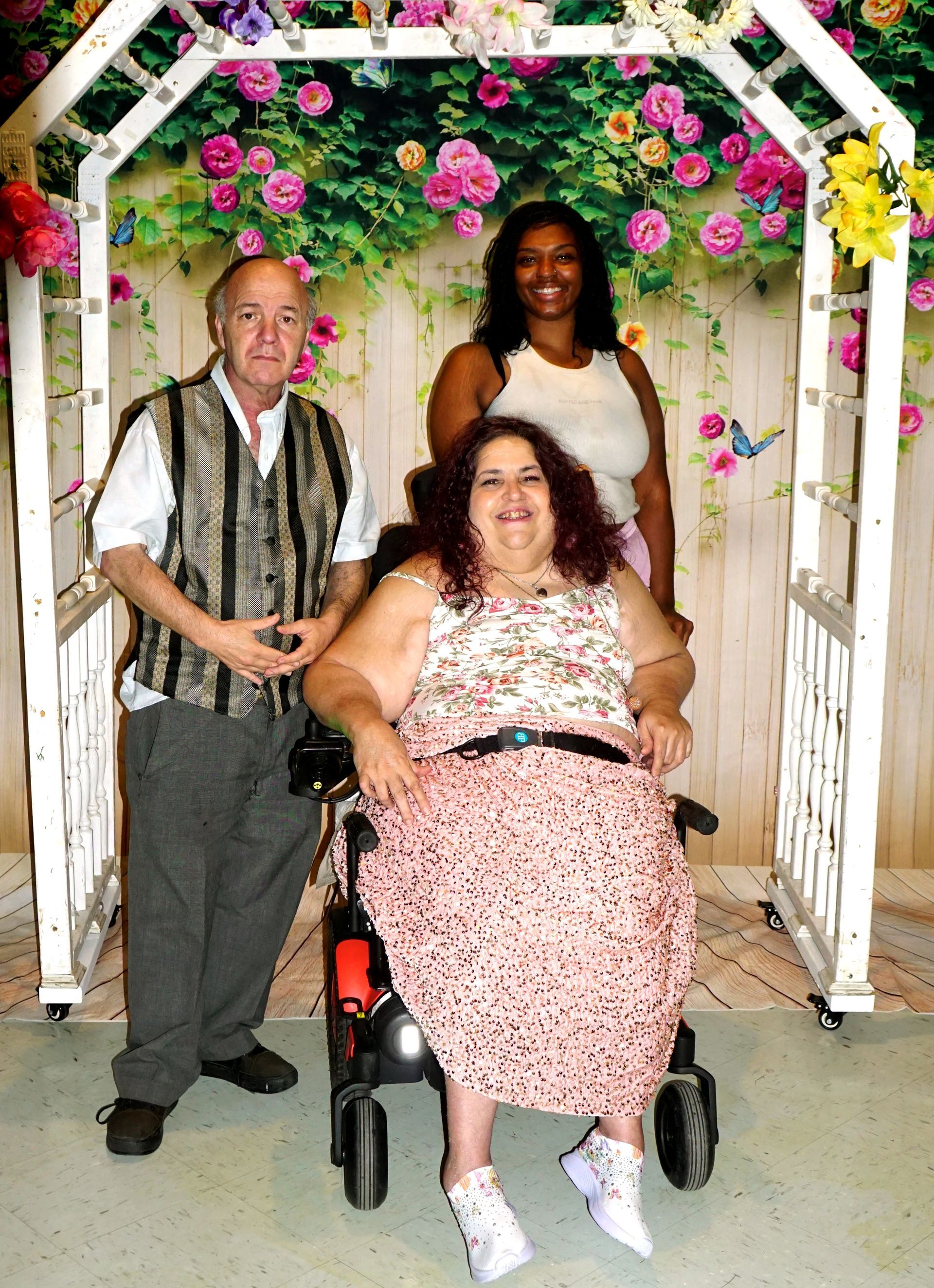 Picture of clients at 2024's Spring Dance.