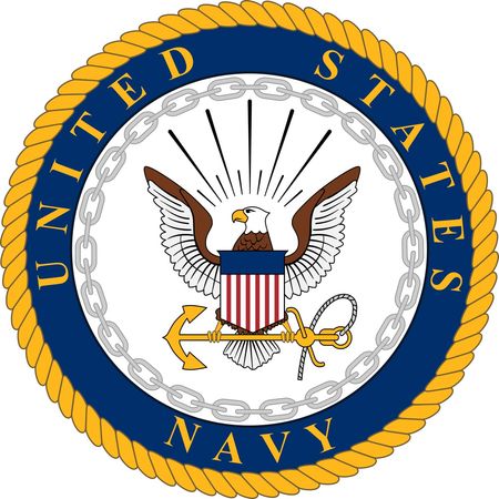 Emblem of the United States Navy.