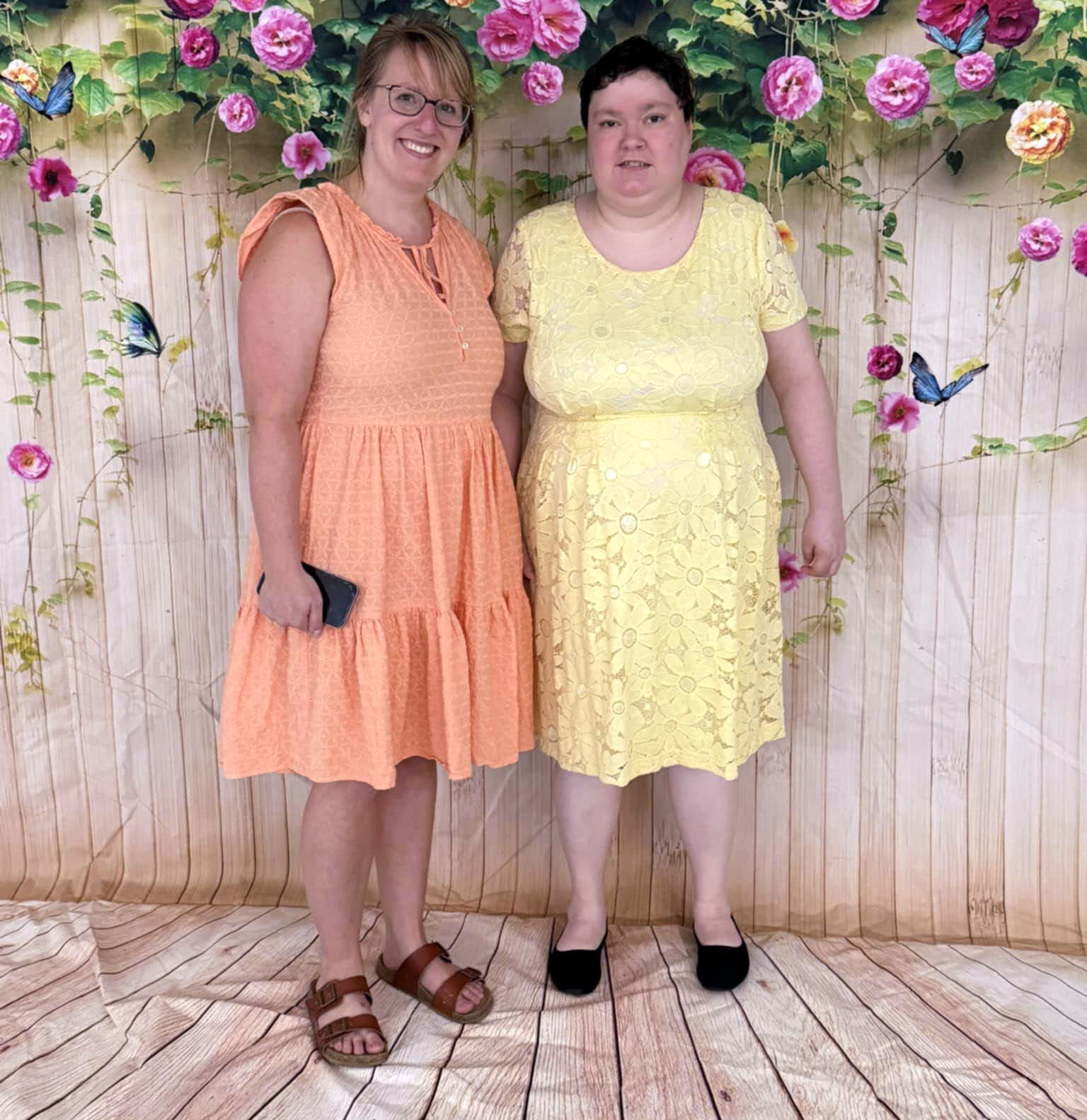 Clients & Staff dancing the day away at our Spring Formal!