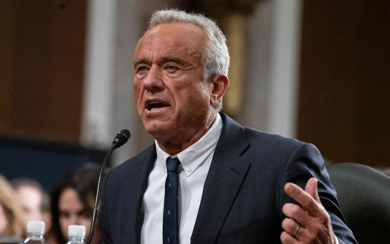 Robert F. Kennedy Jr. testifies before the U.S. Senate Committee on Finance concerning his nominatio