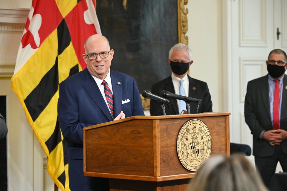 (credit To the Executive Office of the Governor, COVID-19 Press Conference Update on 03/18/2021 Photographed by: Joe Andrucyk.)