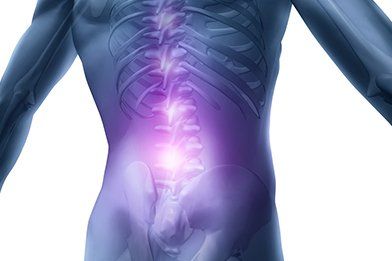 indication of the spinal cord pain 