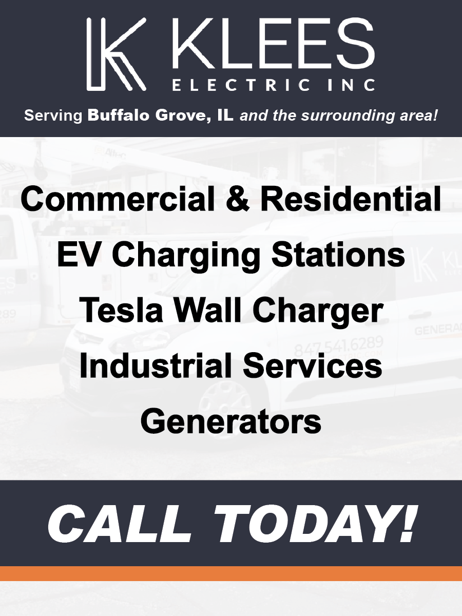 An advertisement for klees electric inc says call today
