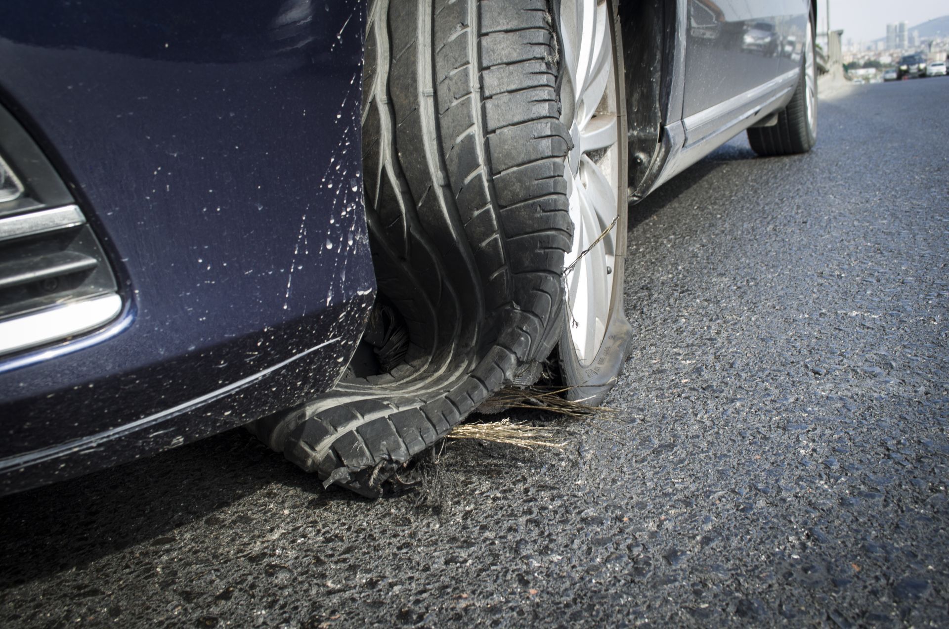 How to Handle a Tire Blowout at High Speeds | JC Motors