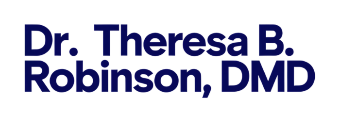 Dr. Theresa Robinson in light blue text.