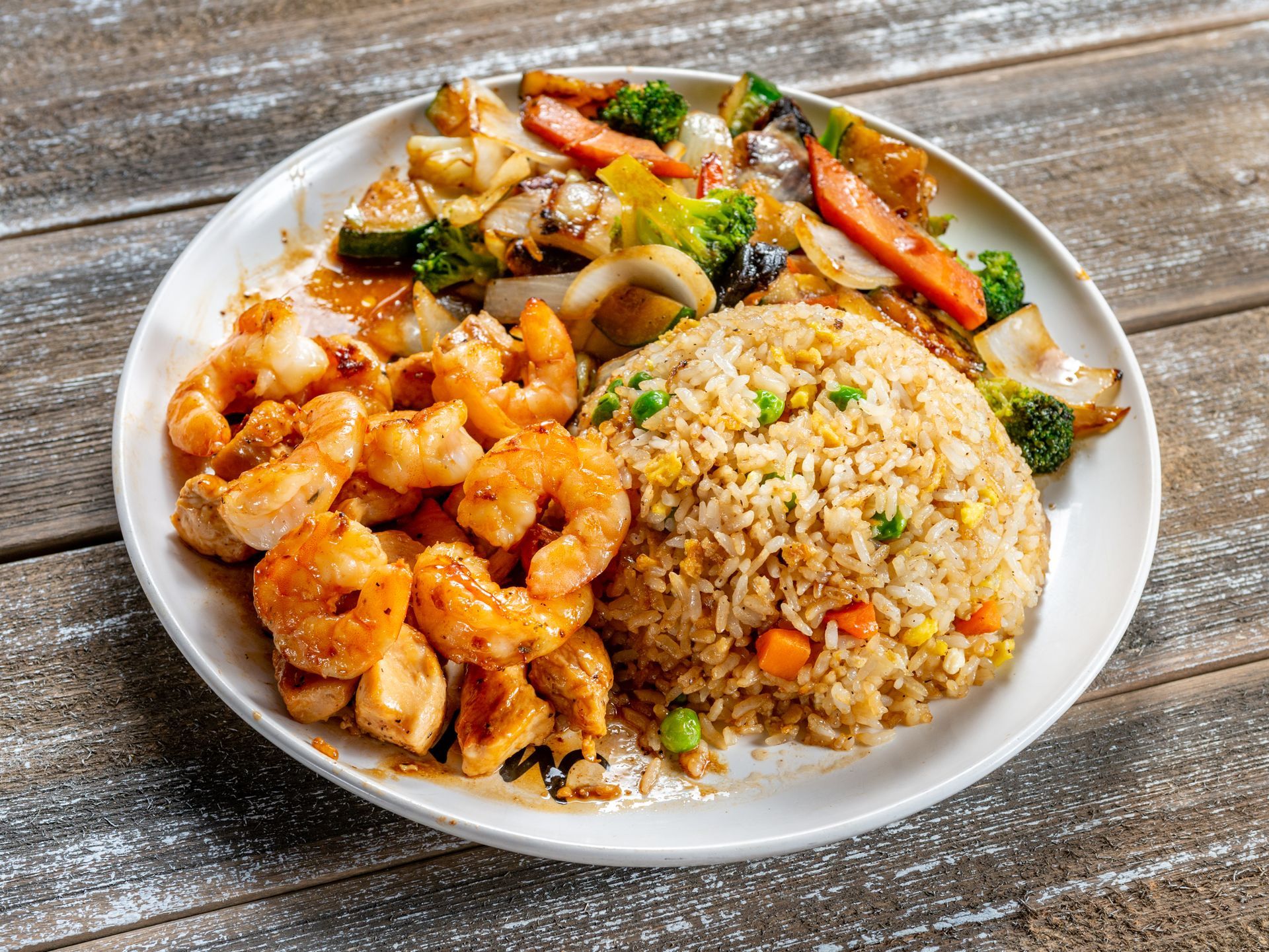 Mikado. Japanese Steakhouse & Sushi Bar - Picture of Rice & Shrimp