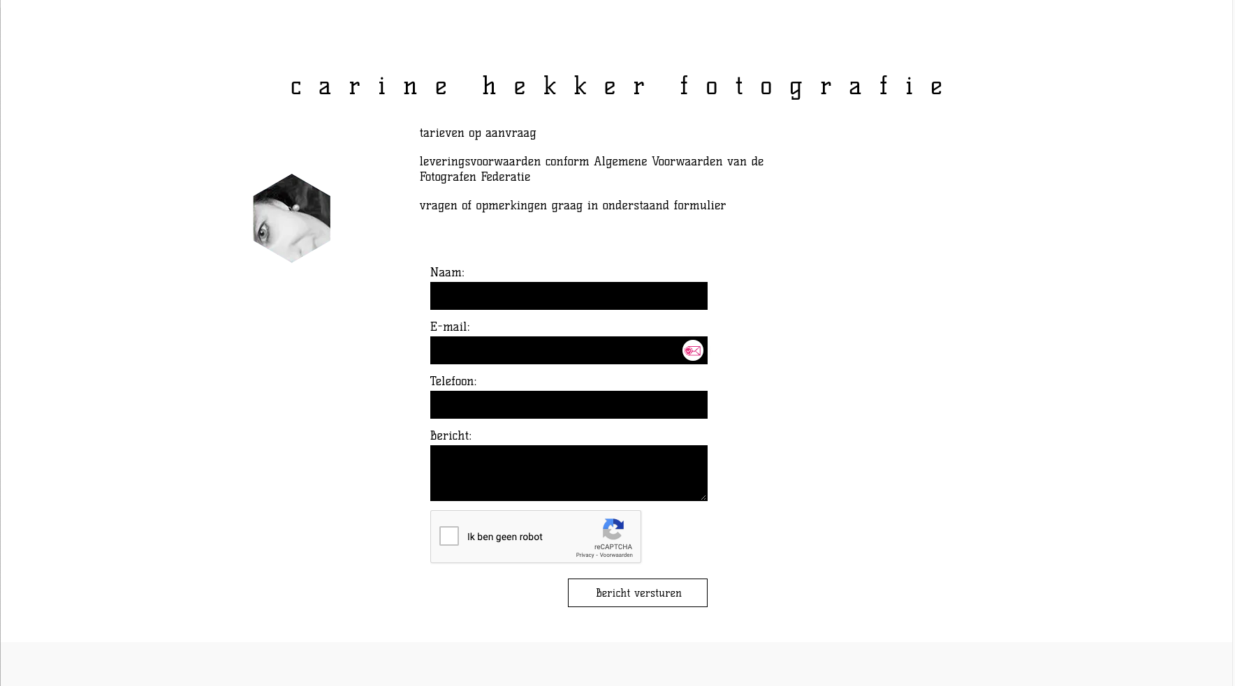Een screenshot van een website met een captcha erop.