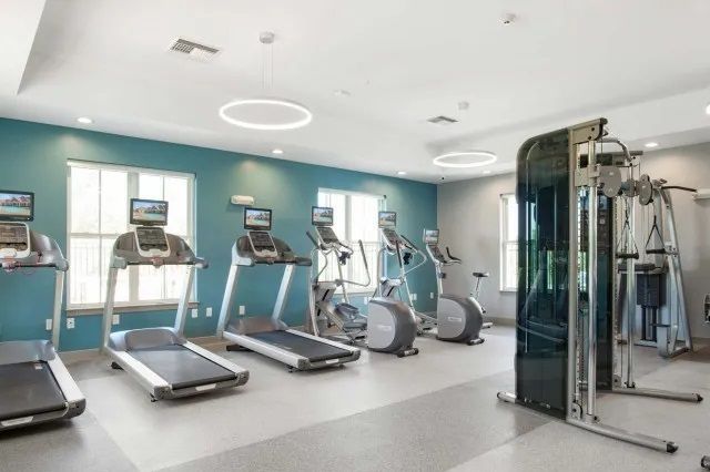  The Residences at Great Pond state-of-the-art fitness center. 