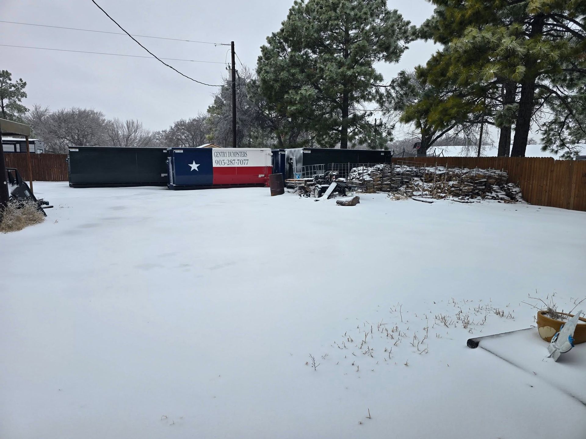 Construction Dumpster Rental Sherman TX