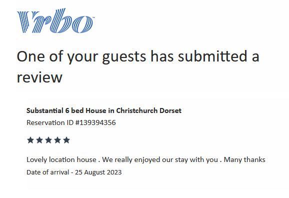 five-star vrbo review of Quay House Christchurch