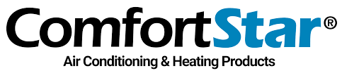 The comfortstar logo is for air conditioning and heating products.