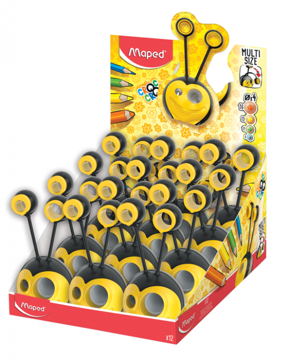 Maped twin hole sharpener bee