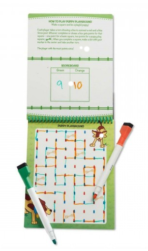 Wipe-Off Activity Pad - Animal Games