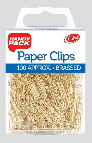 GOLD PAPER CLIPS
