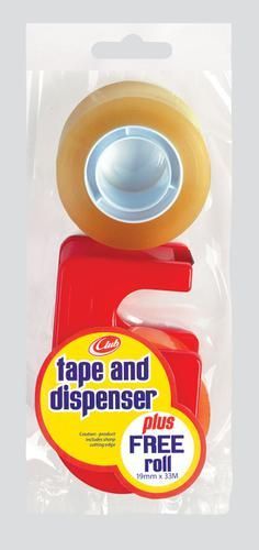 TAPE & DISPENSER & FREE ROLL