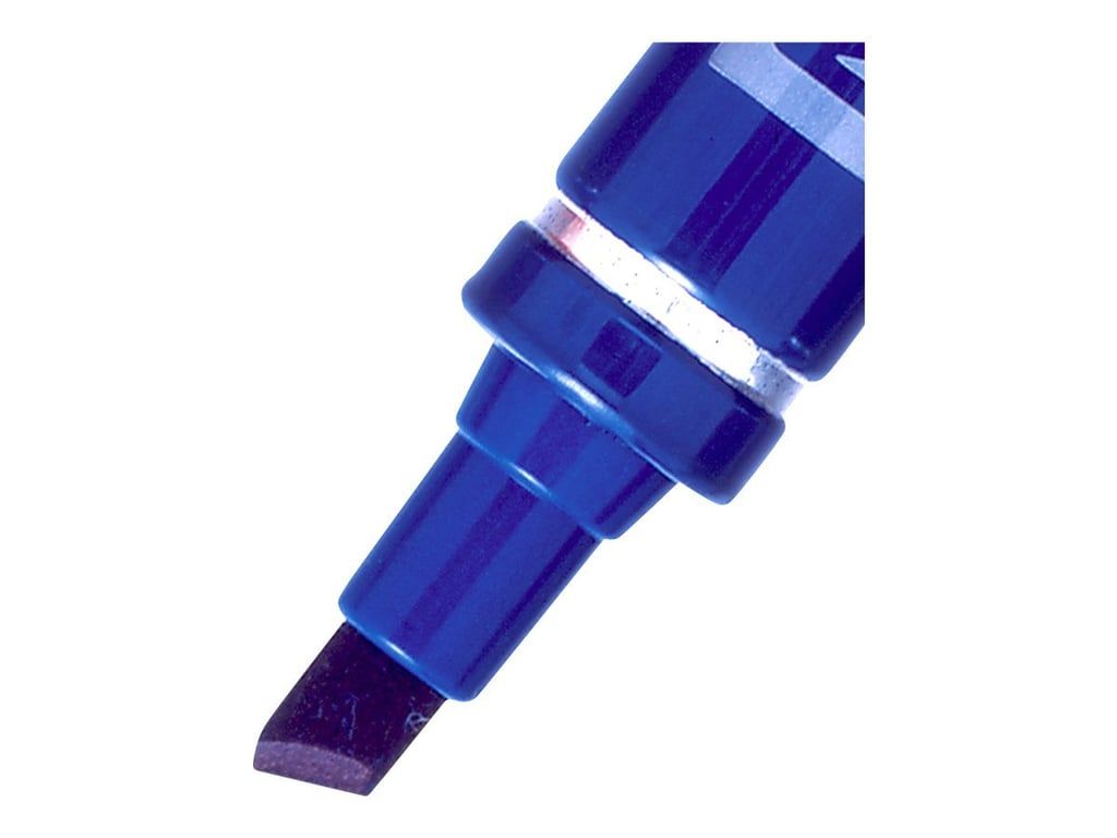 BLUE MKR CHISEL TIP