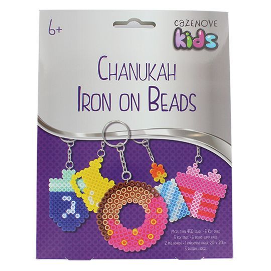 CHANUKAH IRON ON BEADS