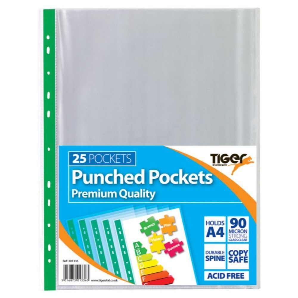 PREMIUM PUNCHED POCKETS