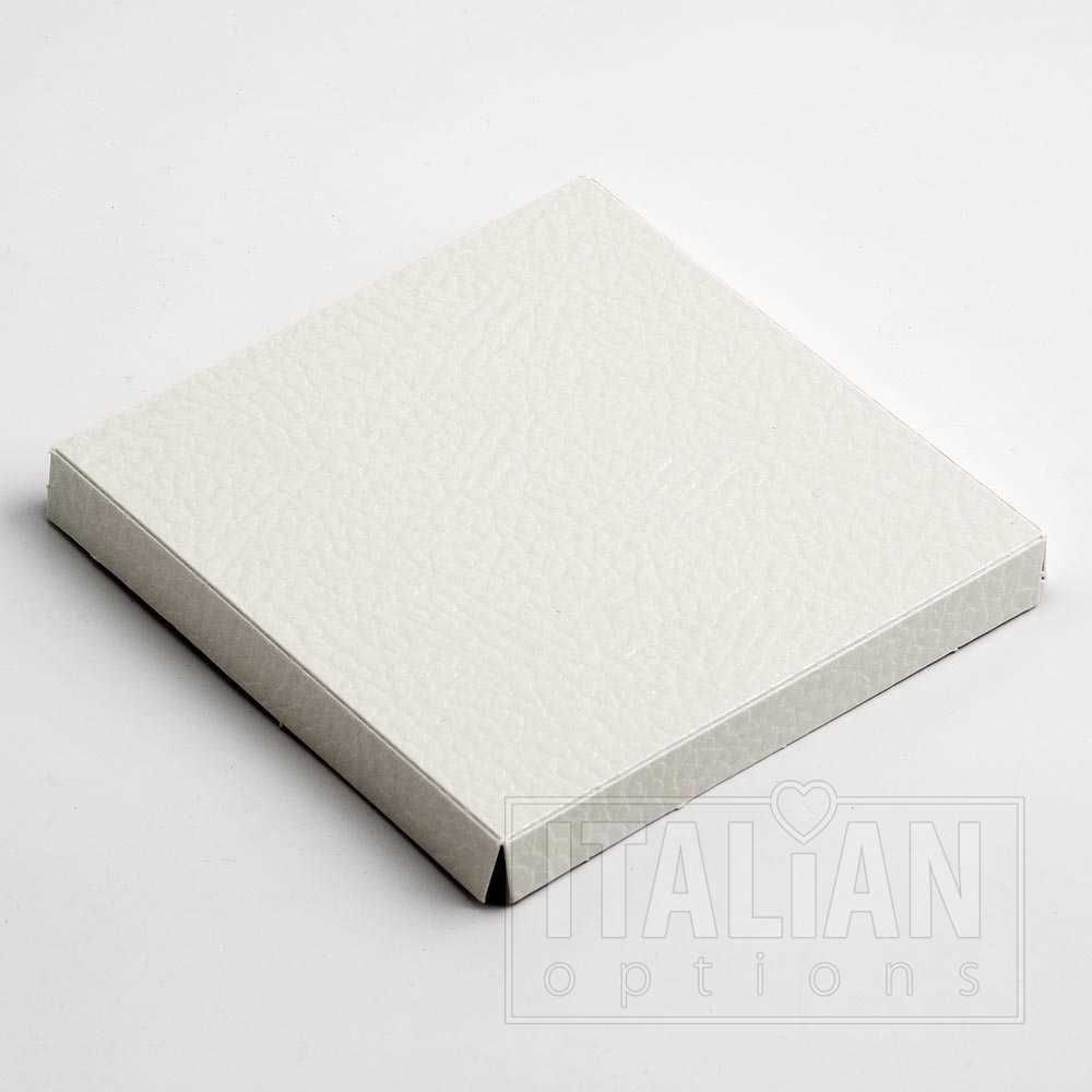 WHITE PELLE BOX PLATFORM 150X150x10MM