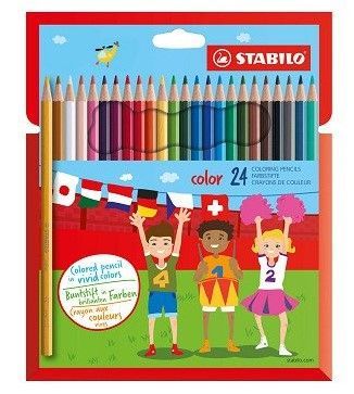 STABILO colour 24 pencils