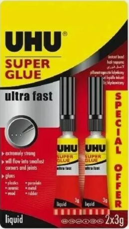 UHU 3G TWIN PACK SUPPER GLUE