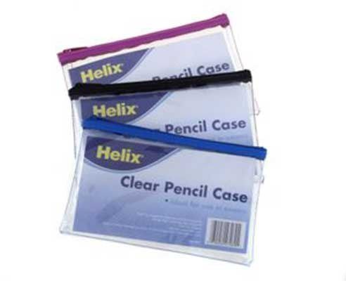 CLEAR PENCIL CASE SMALL