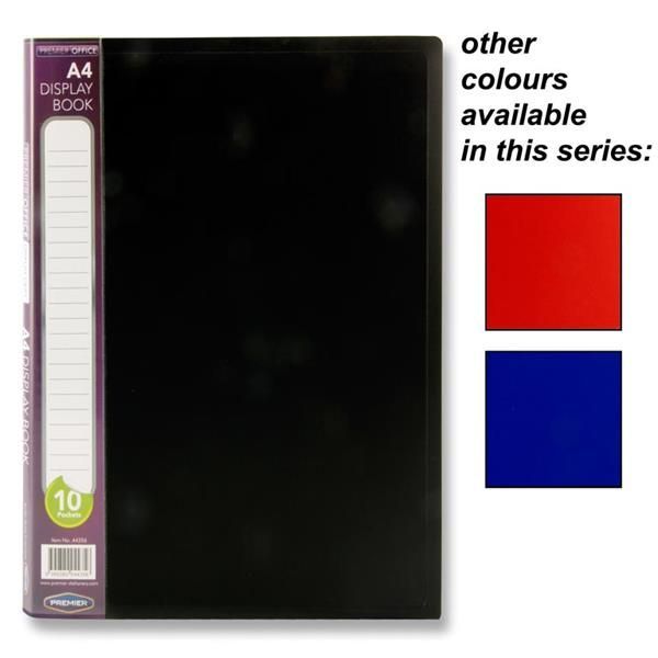 A4 10 Pocket Display Book