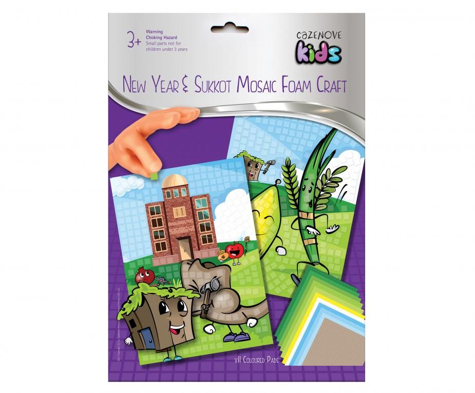 New Year Mosaic Foam