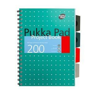 B5 Metallic Project Book