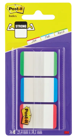 Post-it Strong Index 686L-GBR