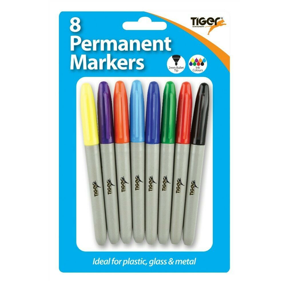 PERMANENT MARKERS 8