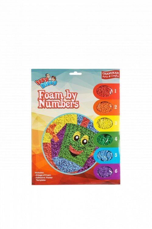 IZZY DIZZY Foam by numbers