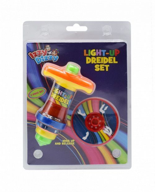 IZZY DIZZY Light up dreidel set