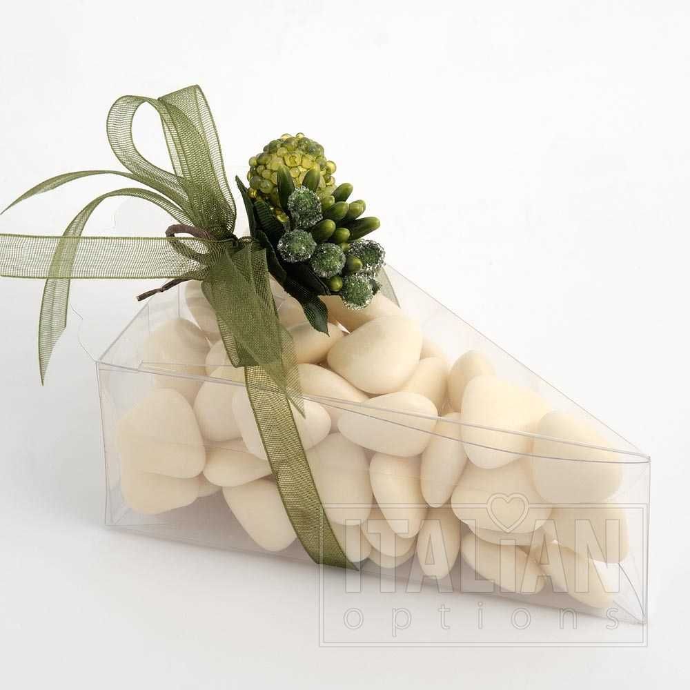 Transparent Edge Cake Box 90x50x40mm