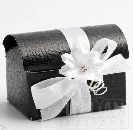 Black Pelle Cofanetto 70x45x52mm