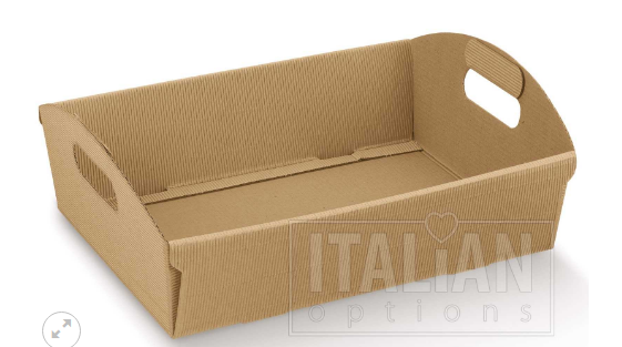 Kraft Tray 370x265x100mm