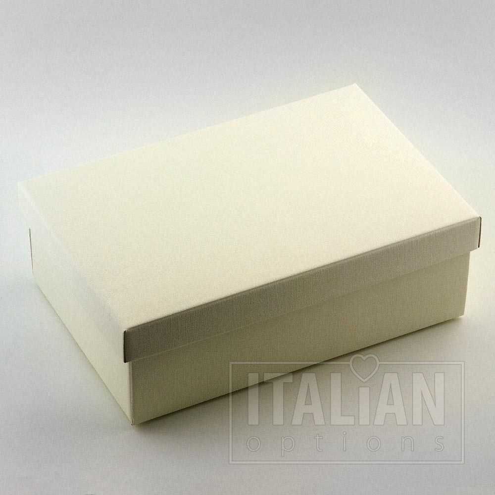 Silk Rectangular Box & Lid 240x170x100mm